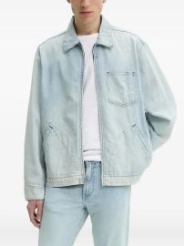 Levix27s zip-front Pocket Jacket Blue at Farfetch